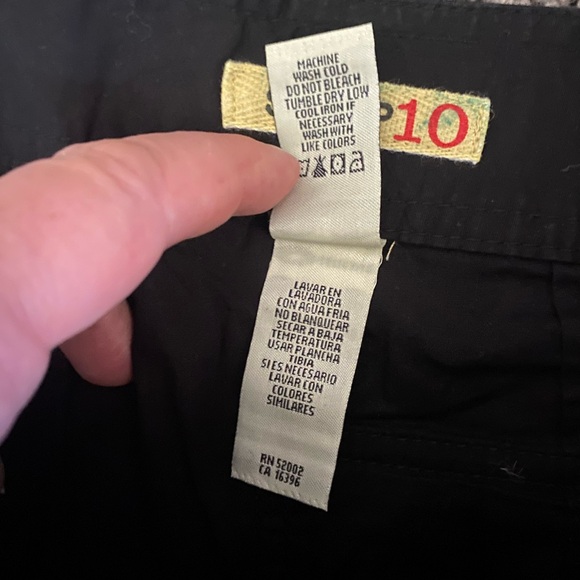 NWT Stamp 10 Shorts Black Size 16 Cargo Style Stretch No Bo XL Top Outfit Lot - Picture 4 of 8
